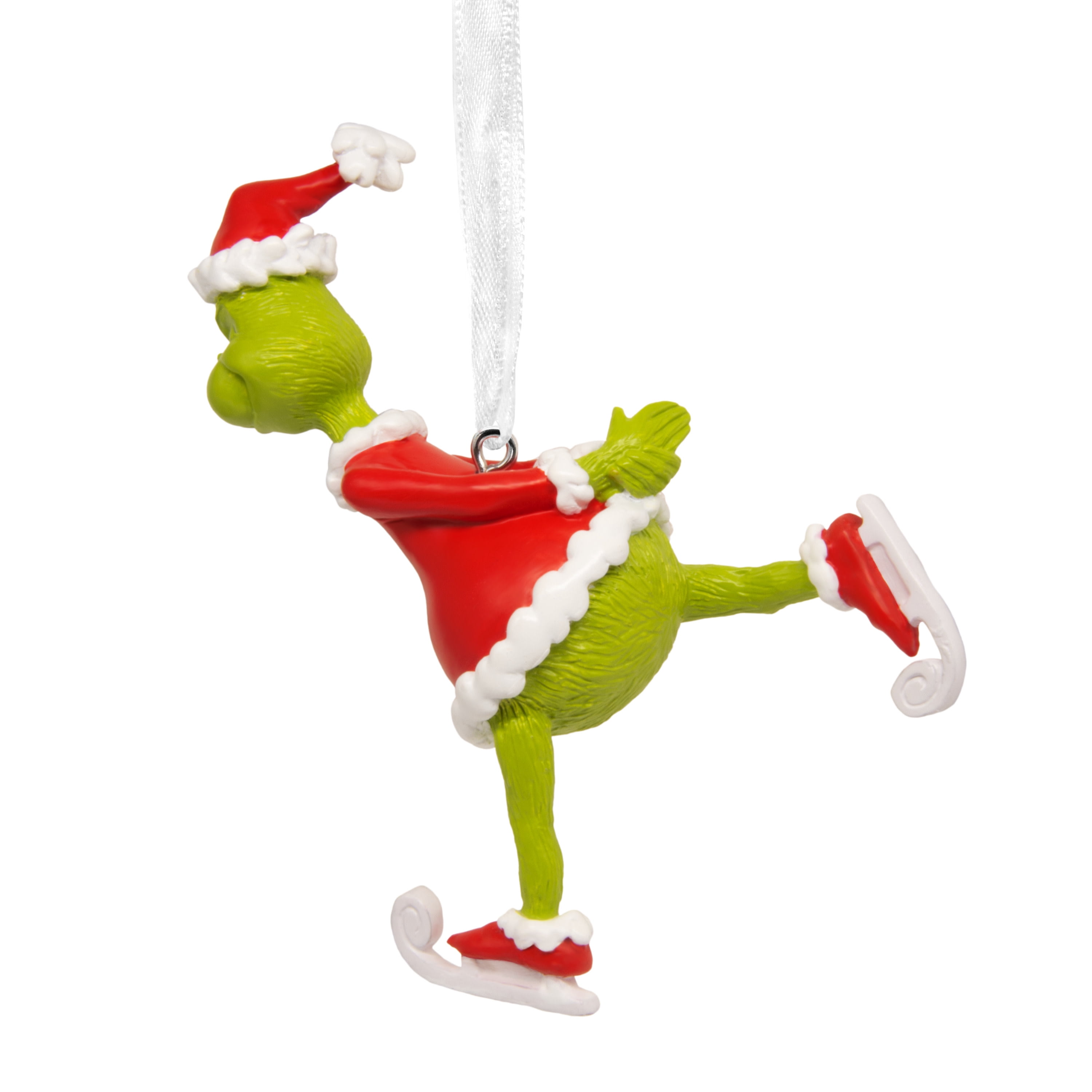 Hallmark Christmas Ornament (Grinch Ice Skating), 1 Count