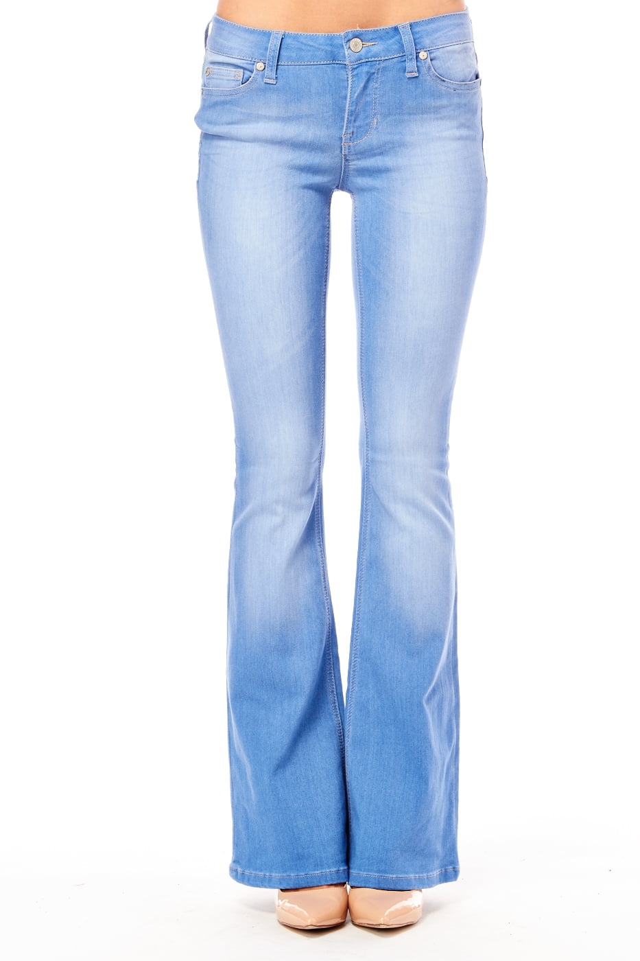 Celebrity Pink Celebrity Pink NEW Blue Womens 17x33 Five Pocket Boot