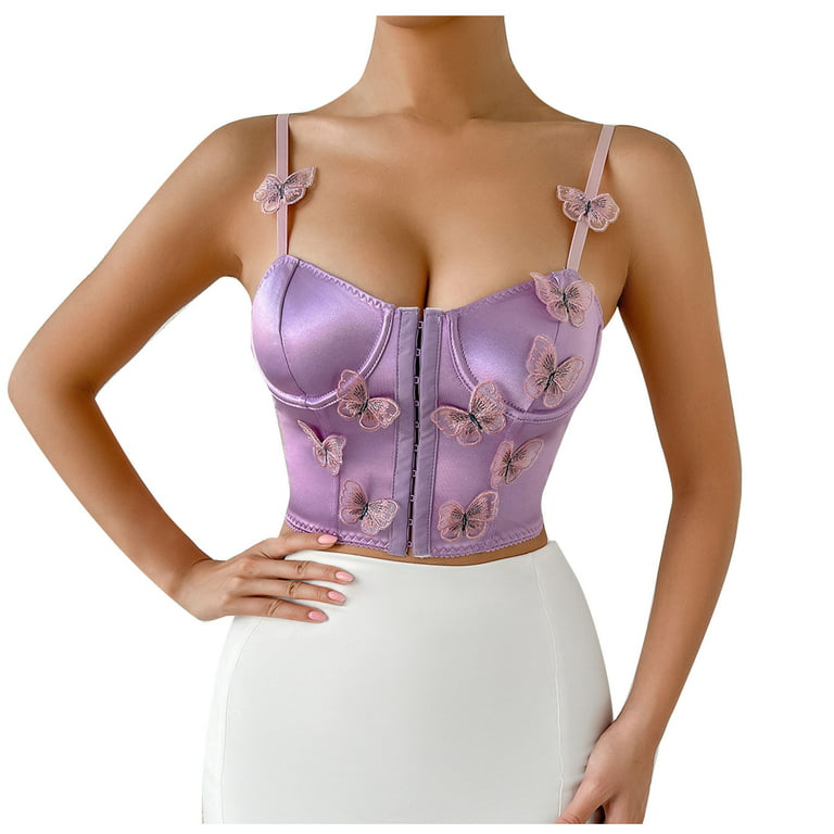 RYRJJ On Clearance Corset Tops for Women Summer Lace Bustier Tank