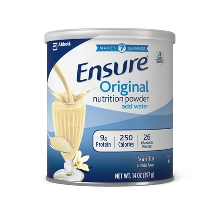 Ensure Original Nutrition Powder With 9 Grams Of Protein Meal Replacement Vanilla 14 Ensure Original Nutrition Powder With 9 Grams Of Protein Meal Replacement Vanilla 14