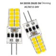 thumbnail image 3 of 10pcs G4 Led Bulb Ac/dc12v-24v 3w Led G4 Light 20led 360 Beam Angle Light 2835smd Replace 30w Halog Xc, 3 of 5