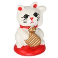 thumbnail image 4 of DEWIN Fortune Cat, Lucky Cat Ornaments Resin Waving Lucky Cat Japanese for Table Restaurant Decoration(PPJAP-06 White), 4 of 8