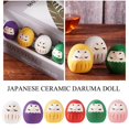 thumbnail image 5 of Clearance Now! Japanese Traditional Style Daruma Doll, Statue Ornament Collectible New C2D6, 5 of 8