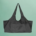 thumbnail image 4 of Gran Portátil Multicolor con Bolsillos Laterales, Cremalleras, Lona, ​​esterilla de Yoga, Bolsa para Hombres, Gimnasia , Viajes Al Aire Libre negro Baoblaze bolsas de esterilla de yoga, 4 of 8