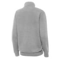 thumbnail image 3 of Women's Antigua  Heather Gray UCF Knights Victory Quarter-Zip Sweatshirt, 3 of 3