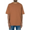 thumbnail image 2 of Mens Blank Drop Shoulder Short Sleeve Tshirt Crew Neck Summer Cotton Tee Tops, 2 of 4