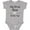 AC-Heather Grey, variant on My Great Aunt Loves Me Heart Boys or Girls Baby Bodysuit