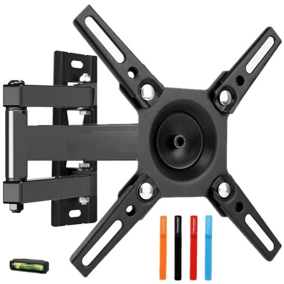 PrimeCables TV Wall Mount Bracket for Most 13-42 inch TVs up to 66lbs, Full Motion Wall Mount with Articulating Arm, Swivel and Tilt Extension for Max VESA 200x200mm