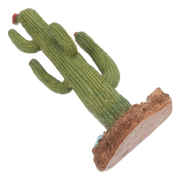 unbranded Adorno Cactus Artificial Para Decorar Terrarios Con Simulación De Ambiente Desértico