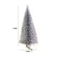 thumbnail image 3 of Mini árbol de Navidad de cedro con clip | Decoración artificial portátil de mesa para casa, oficina y coche | Decoraciones navideñas de PVC verde, plateado y dorado, 3 of 7