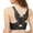 Black, variant on Ladies Bra Beauty Back Wrap Latex No Steel Ring Ice Silk Sports Bra Push Up Underwear Large Size Sports Bras with Cups Sports Bra with Support Women Push up Bra High Intensity Sports Bras for Women