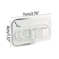 thumbnail image 2 of Vikakiooze 2023 Home Storage and Organization 4Pc Data Cable Wire Cable Manager Punch-free Network Cable Routing Mobile Phone Cable Storage Holder, 2 of 2