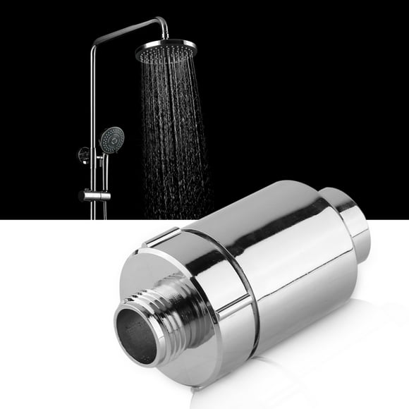 Filtro De Cabezal De Ducha Conexiones Universales De 20 Mm Purificador De Agua Suavizante Removedor De Metales Pesados para El Del Hogar El Agua Dura Elimina El Cloro