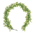 thumbnail image 2 of Verdsylv 6-Foot Artificial Baby's Breath Flower Garland, Fade-Proof Vine, for Indoor Doors, Windows, Walls, Arches, Weddings, Parties, and Farmhouse Background Decor, Wedding Backdrop Garland, Yellow, 2 of 9