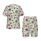 thumbnail image 1 of Balery Paisley Conjunto de Pijama Infantil de Manga Corta con Estampado – Ropa de Dormir de Algodón Suave-X-Large, 1 of 6