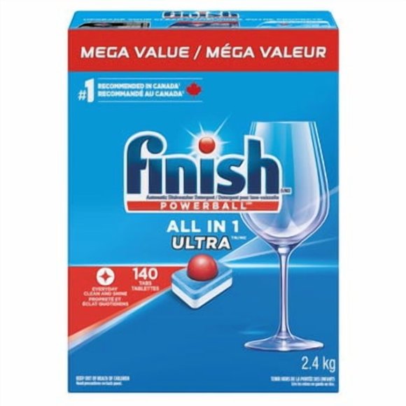 Finish Powerball Dishwasher Detergent, 2.4 kg
