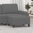 thumbnail image 1 of vidaXL Footstool Dark Grey 70x55x41 cm Microfibre Fabric, 1 of 4