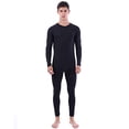 thumbnail image 1 of LANBAOSI Men Thermal Underwear Set Winter Top & Bottom Ultra Soft Male Long John Set Size 3X-Large, 1 of 5