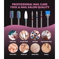 thumbnail image 6 of MelodySusie Nail Drill Bits Set, 7Pcs Professional Tungsten Carbide Ceramic Acrylic Nail File Drill Bit for Manicure Pedicure, 6 of 11