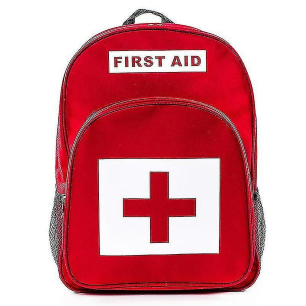 Mochila de emergencia para exteriores botiquin de primeros auxilios bolsa de almacenamiento mochila tactica de Cruz Roja suministros de supervivencia para acampada y deportes domesticos Bodega Aurrera...