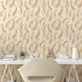 thumbnail image 2 of Ambesonne, Meadow Vibes Peel & Stick Wallpaper for Home, Boho Pampas Design Art, 13"x36", Pale Salmon Off White, 2 of 5
