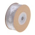 thumbnail image 1 of simhoa 10 Meters 25mm Satin Ribbon Multi-Purposes Christmas Ribbon white, 1 of 8