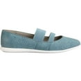 thumbnail image 2 of Aerosoles A2 Women's PAYOUT Sneakers Pointed Toe Slip On Light Blue Snake (Light Blue Snake, 8), 2 of 5