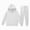Y115-White, variant on NOLDARES Boys Girls Clothes 2 Piece Long Sleeve Hoodie Sweatshirts and Sweatpants Set Boy Girl Fall Winter Outfits(Y115-White)
