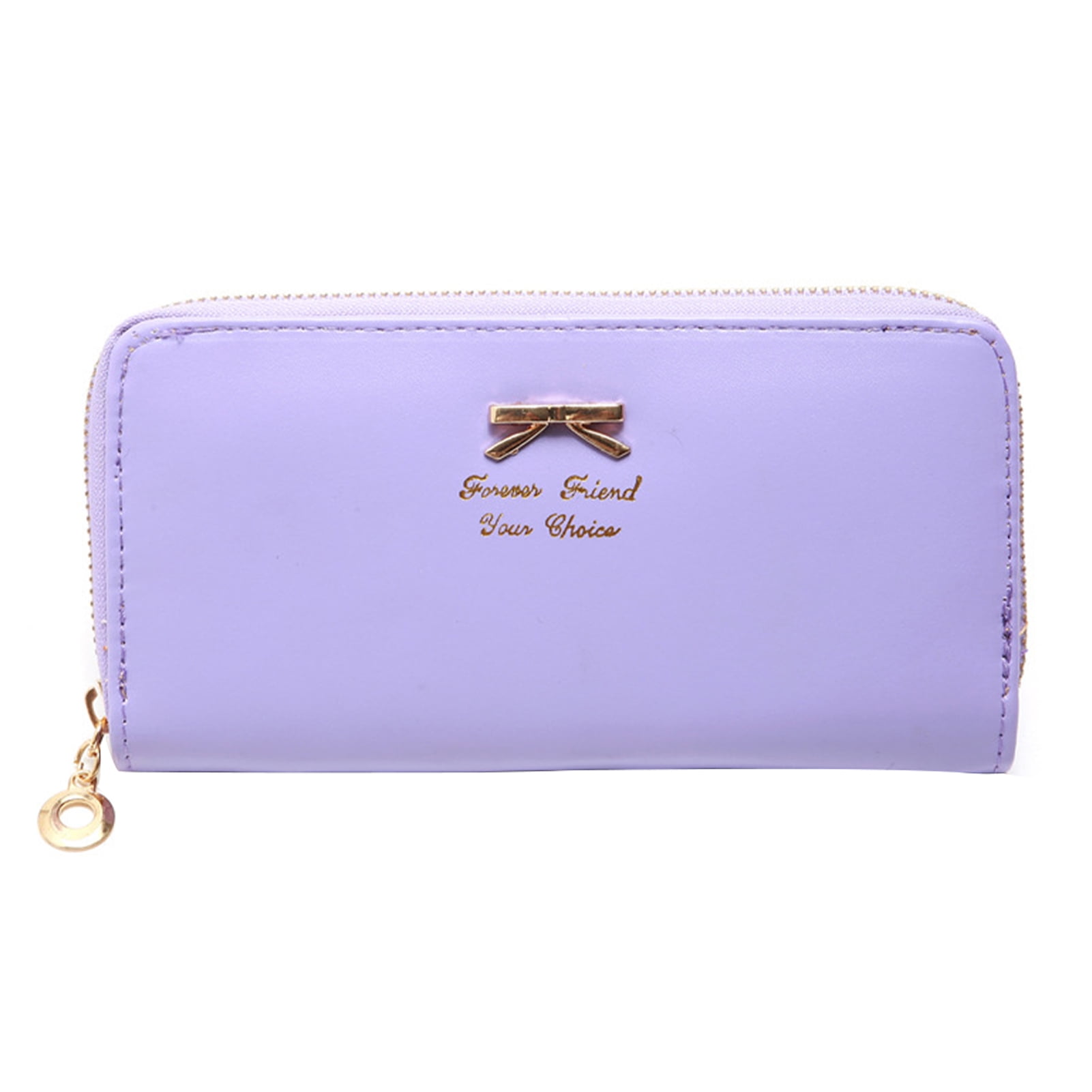 cute zip around wallets