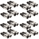 thumbnail image 1 of 8 Uds 4 Cannon XLR 3Pin Enchufe Micrófono Audio Cable Conectores, 1 of 2