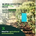 thumbnail image 4 of Catchmaster GRO Blue Regular Double Sided Sticky Fly Traps 72PK, Adhesive Bug Trap, 4 of 8