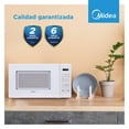 thumbnail image 3 of Microondas Midea 0.7 Pies Cúbicos Blanco, 3 of 4