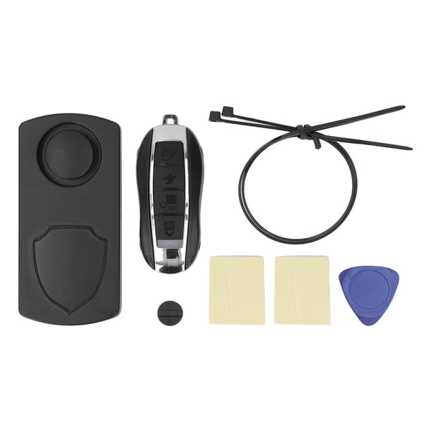 Alarma de seguridad para motocicleta de 115 dB, antirrobo, con sensor de movimiento y vibración, 3 timbres, resistente al agua, para bicicleta, scooter eléctrico