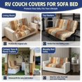 thumbnail image 6 of Uourmeti RV Couch Protectors with Geometric Wood Design, Machine Washable Jackknife Sofa Covers for RV Travel and Pet Protection, 6 of 7