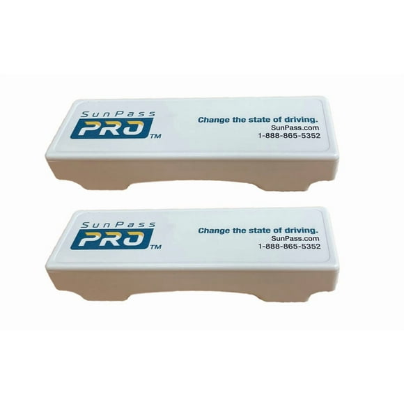 Transpondedores Sunpass PRO portátiles para carreteras de peaje (paquete de 2)