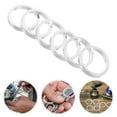 thumbnail image 4 of Shisuyan Stem Spacers Silver 10Pcs 0.51X0.51X0.08In, 4 of 8