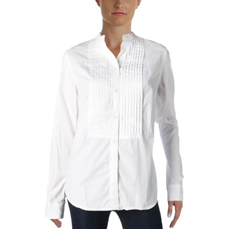 ralph lauren white button down womens