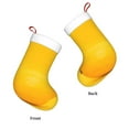 thumbnail image 3 of Yiaed Yellow Lemon Print Christmas Stockings, Christmas Stockings Hanging Ornaments, Christmas Stockings for Family Christmas Holiday Decorations, 3 of 7