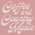 thumbnail image 2 of Women's Lost Gods Coffee and Country Coffee Graphic Tee Desert Pink 2X Large, 2 of 3