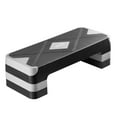 thumbnail image 1 of VEVOR Aerobic Exercise Step Platform Height Adjustable Workout Stepper 4 Riser Gray, 1 of 9