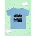 thumbnail image 3 of I Just Did 9 Months Inside T-Shirt Infant -Smartprints Designs,  12 Months, 3 of 4