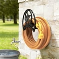 thumbnail image 6 of Outlandpro Garden Hose Holder 125Ft Wall-Mounted Hose Reel Decorative Star  Durable  Hose Hanger, 6 of 7