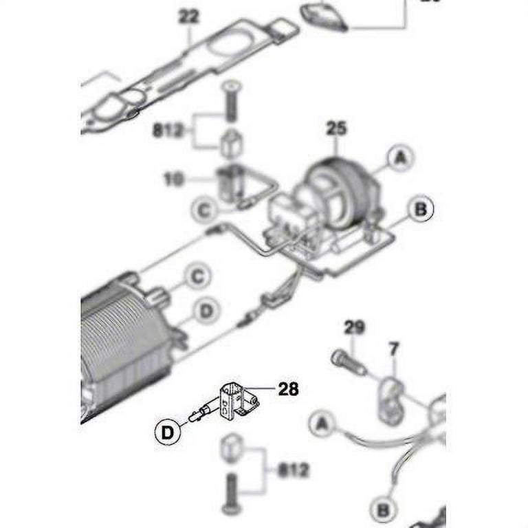 Dremel Rotary Tool Repair - Replacing the Motor (Dremel Part # 2610021277)  