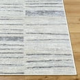 thumbnail image 4 of Hauteloom Allete Living Room, Bedroom Area Rug - Contemporary - Light Slate, White, Gray - 5'3" x 7', 4 of 15