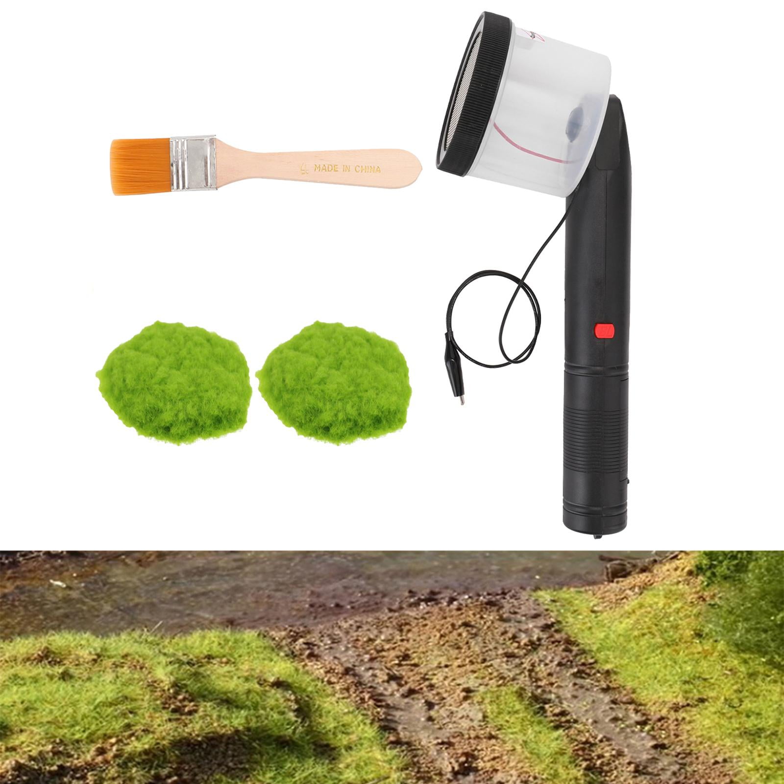 Flocking Kit Static Grass Applicator ABS Flocking Machine with Antislip  Handle for DIY Scenic Modelling Diorama Scenery - AliExpress