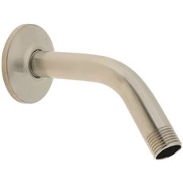 PROPLUS SHOWER ARMS WITH FLANGE 6", BRUSHED NICKEL