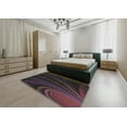 thumbnail image 5 of Ahgly Company Machine Washable Indoor Rectangle Transitional Midnight Gray Area Rugs, 8' x 10', 5 of 7