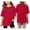 Wine, variant on BUWTTER Girls Tshirts Oversized Short Sleeved Top Casual Letter Print Summer Loose Fit Plus Size Basic Green Shirt Size 3-4 Y