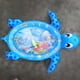 thumbnail image 4 of Colchoneta inflable de agua con forma de tortuga marina, colchoneta de juego de juguete para bebé, niña, 3, 6, 9, 12 meses, colchoneta de agua para bebés, para bebés, azul-96*80cm, 4 of 5