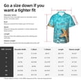 thumbnail image 6 of Lsque Starfish And Seashell On The Beach 1 pattern Hawaiian Shirt for Men, Unisex Summer Beach Casual Short Sleeve Button Down Shirts-X-Large, 6 of 9